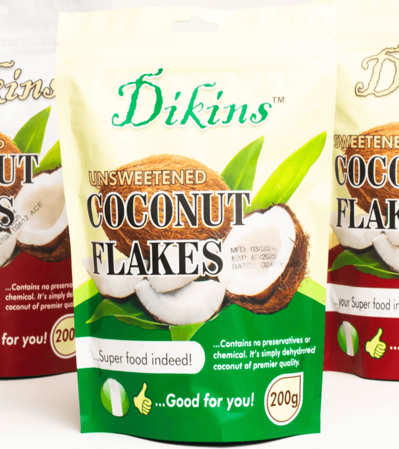 Coconut flakes